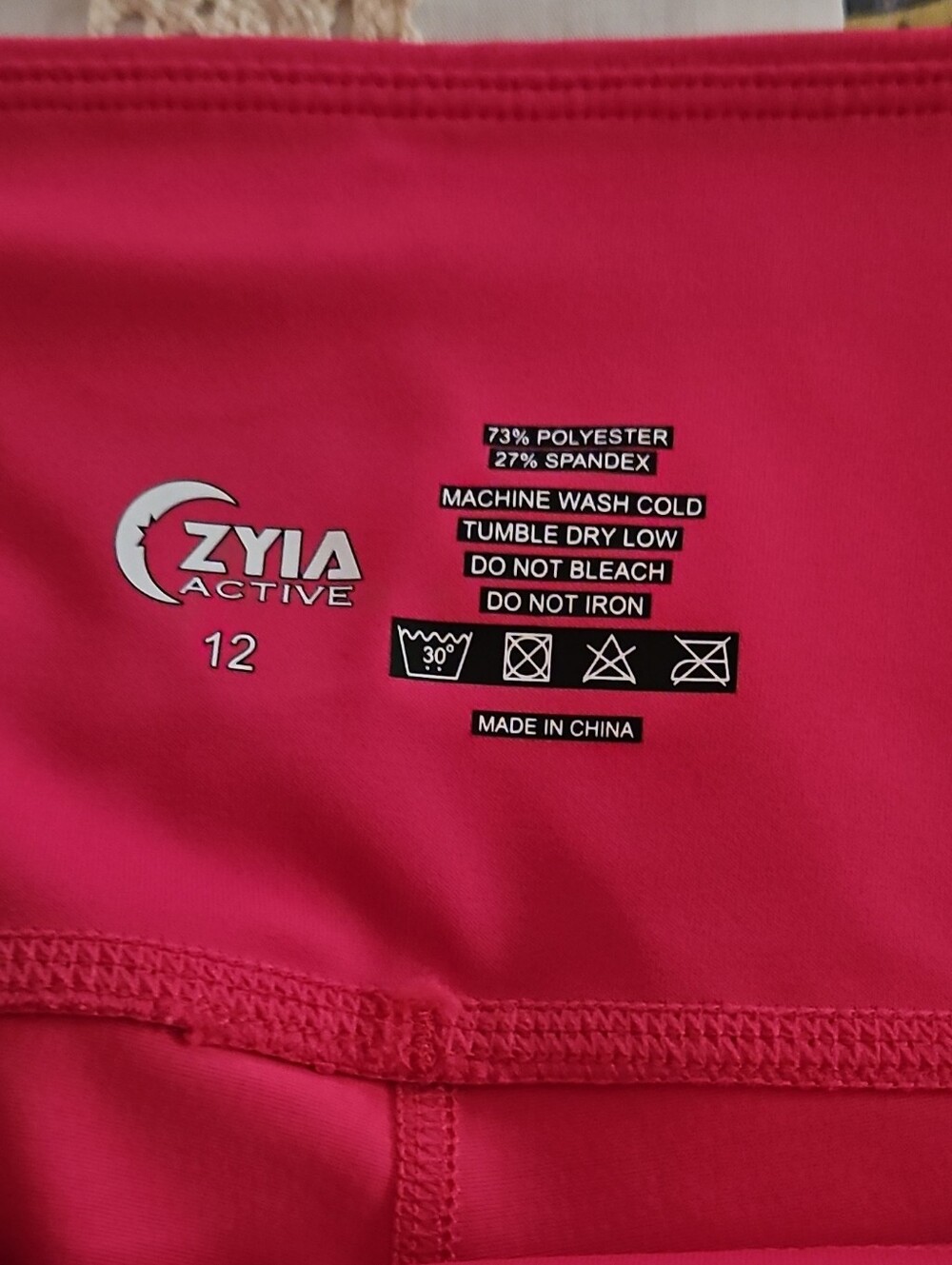 Zyia Leggigs Womens Size 12 Only Worn Twice In New Condition